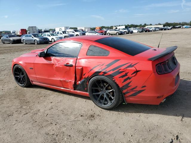 1ZVBP8CF4E5291225 - 2014 FORD MUSTANG GT RED photo 2