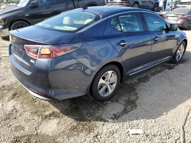 KNAGM4AD6F5083454 - 2015 KIA OPTIMA HYBRID BLUE photo 3