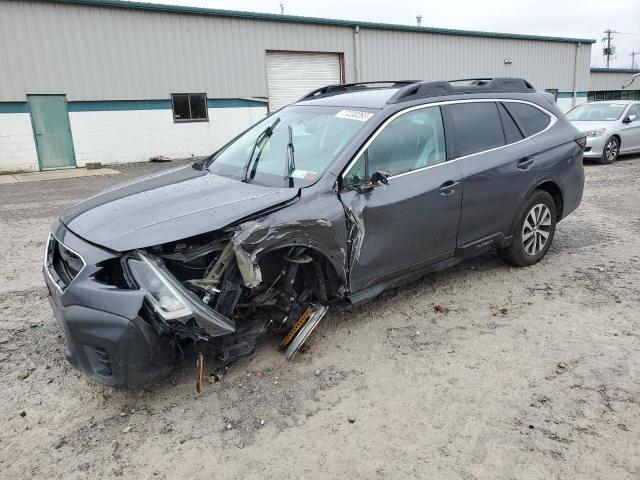 4S4BTACC7L3156790 - 2020 SUBARU OUTBACK PREMIUM GRAY photo 1