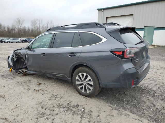 4S4BTACC7L3156790 - 2020 SUBARU OUTBACK PREMIUM GRAY photo 2