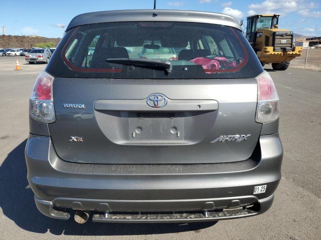 2T1KR30E46C580315 - 2006 TOYOTA COROLLA MA XR GRAY photo 6