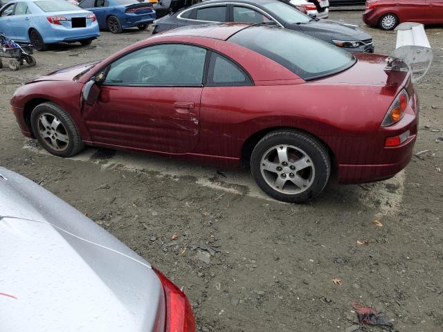 4A3AC44G34E125137 - 2004 MITSUBISHI ECLIPSE GS RED photo 2