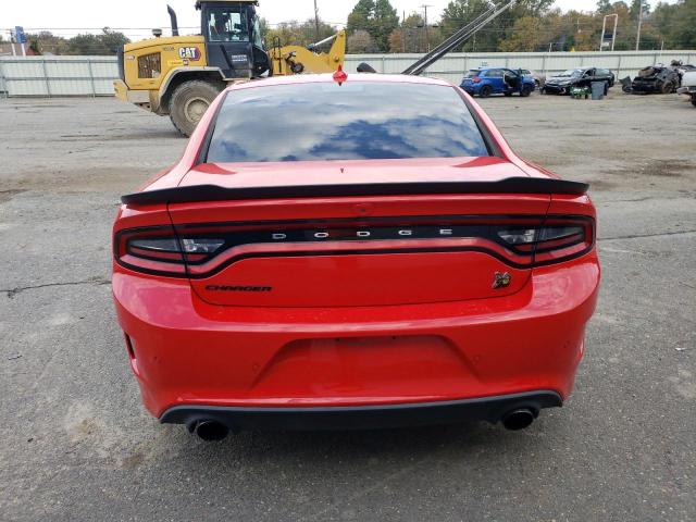 2C3CDXGJ0KH644870 - 2019 DODGE CHARGER SCAT PACK RED photo 6