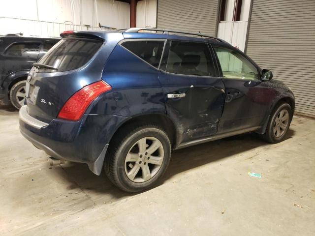 JN8AZ08W16W546562 - 2006 NISSAN MURANO SL BLUE photo 3