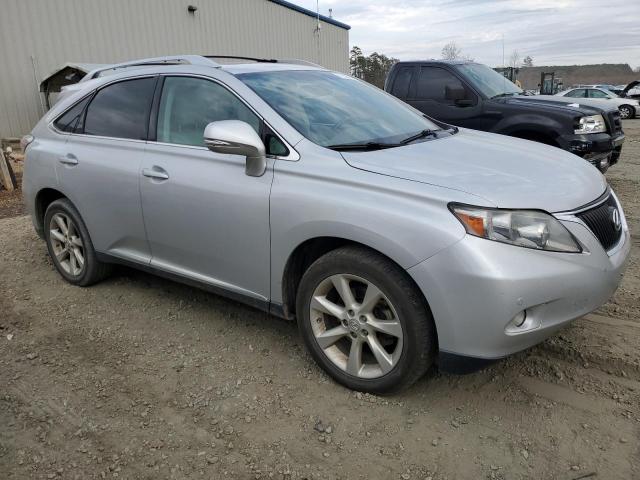 2T2ZK1BAXBC047182 - 2011 LEXUS RX 350 SILVER photo 4