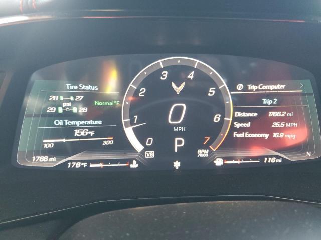 1G1YA2D45R5118160 - 2024 CHEVROLET CORVETTE STINGRAY 1LT SILVER photo 9