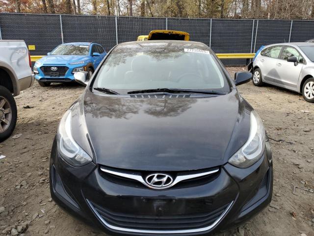 5NPDH4AE4GH719924 - 2016 HYUNDAI ELANTRA SE BLACK photo 5