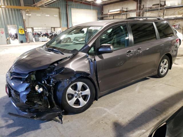 5TDKZ3DC3LS084918 - 2020 TOYOTA SIENNA LE GRAY photo 1