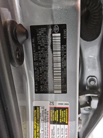 4T1G11AK7RU875658 - 2024 TOYOTA CAMRY SE NIGHT SHADE SILVER photo 12