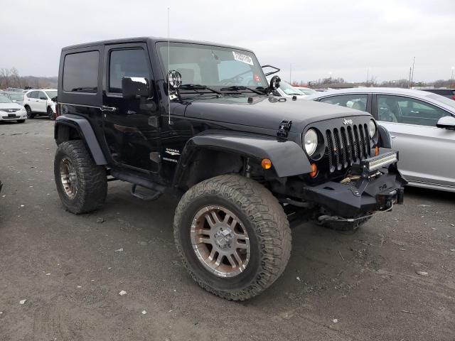 1J8FA54177L215416 - 2007 JEEP WRANGLER SAHARA BLACK photo 4