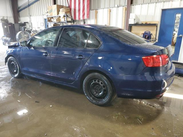 3VWDP7AJ1CM332377 - 2012 VOLKSWAGEN JETTA SE BLUE photo 2