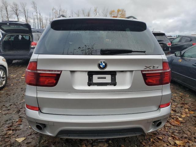 5UXZW0C51BL369852 - 2011 BMW X5 XDRIVE35D SILVER photo 6