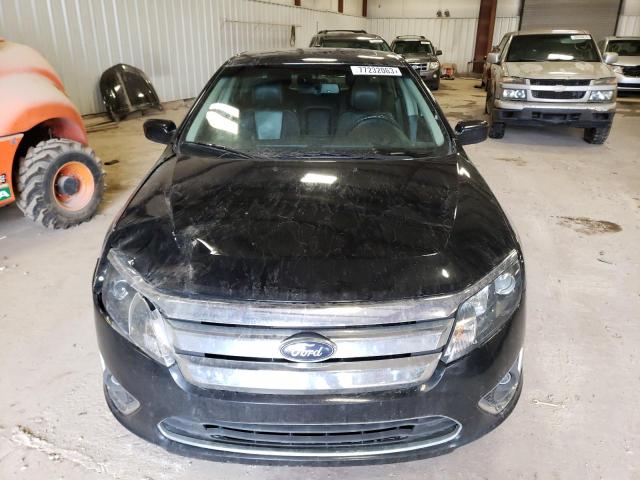 3FAHP0JA0CR169077 - 2012 FORD FUSION SEL BLACK photo 5