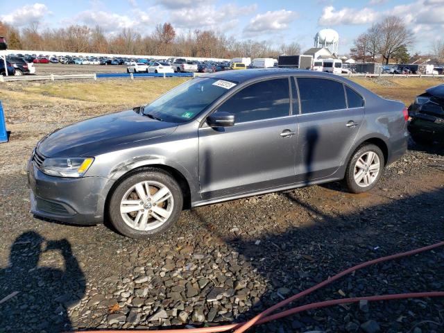 3VWD17AJ3EM252258 - 2014 VOLKSWAGEN JETTA SE GRAY photo 1