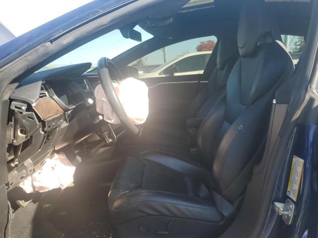5YJSA1E28HF221526 - 2017 TESLA MODEL S Mavi foto 7