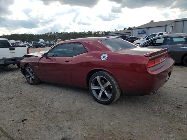 2C3CDYAG1EH310662 - 2014 DODGE CHALLENGER SXT RED photo 2