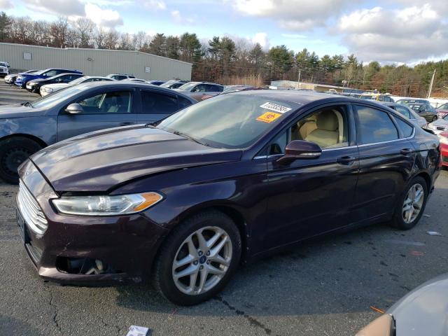 3FA6P0H72DR281138 - 2013 FORD FUSION SE MAROON photo 1