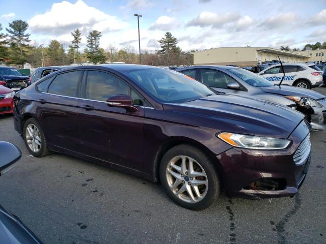 3FA6P0H72DR281138 - 2013 FORD FUSION SE MAROON photo 4