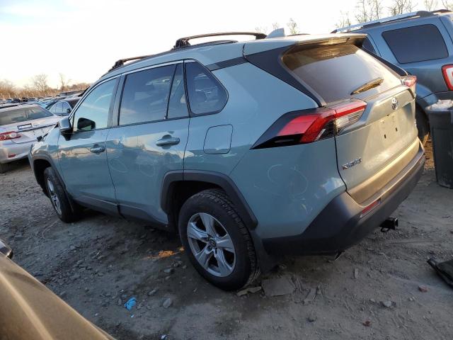 2T3P1RFV5KW040558 - 2019 TOYOTA RAV4 XLE GRAY photo 2