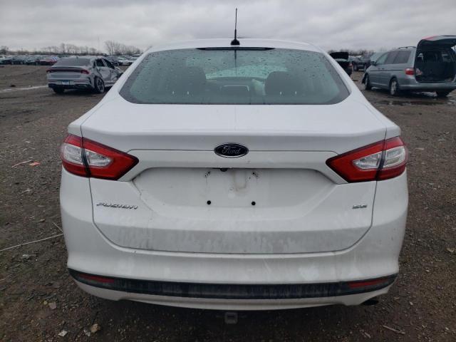 3FA6P0H73FR197946 - 2015 FORD FUSION SE WHITE photo 6