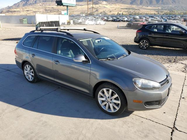 3VWPL7AJXEM603738 - 2014 VOLKSWAGEN JETTA TDI GRAY photo 4