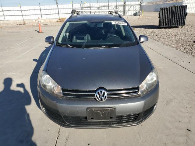 3VWPL7AJXEM603738 - 2014 VOLKSWAGEN JETTA TDI GRAY photo 5