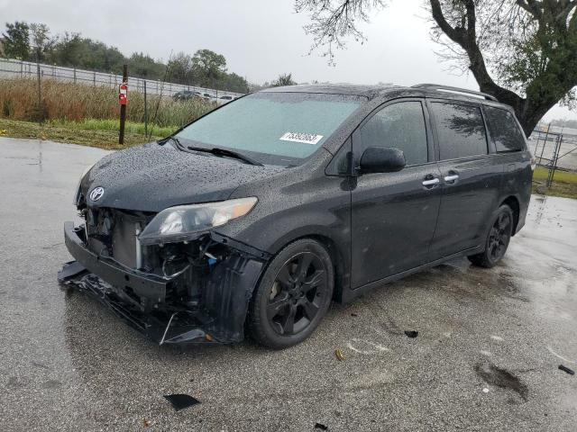 5TDXK3DC0DS295537 - 2013 TOYOTA SIENNA SPORT BLACK photo 1