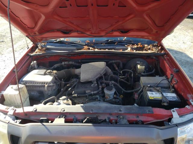 5TETX4CN9AZ718056 - 2010 TOYOTA TACOMA ACCESS CAB Қызыл фото 11