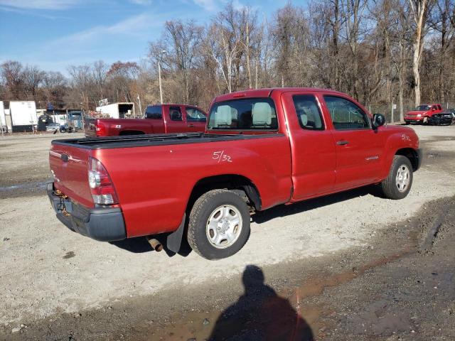 5TETX4CN9AZ718056 - 2010 TOYOTA TACOMA ACCESS CAB Қызыл фото 3