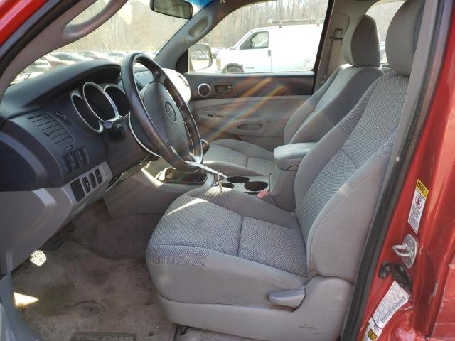 5TETX4CN9AZ718056 - 2010 TOYOTA TACOMA ACCESS CAB Қызыл фото 7