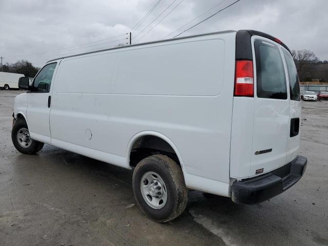 1GCWGBFP6M1259839 - 2021 CHEVROLET EXPRESS G2 WHITE photo 2