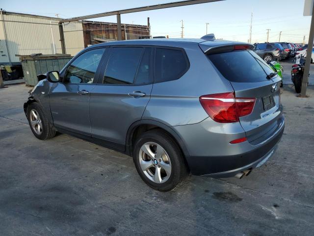 5UXWX5C58BL716543 - 2011 BMW X3 XDRIVE28I GRAY photo 2