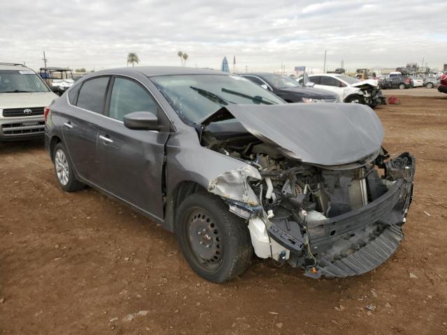 3N1AB7APXHL716389 - 2017 NISSAN SENTRA S GRAY photo 4