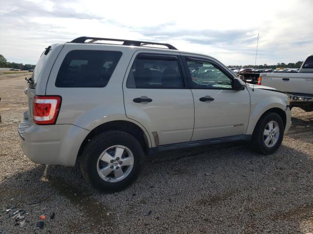 1FMCU03188KA46712 - 2008 FORD ESCAPE XLT BEIGE photo 3