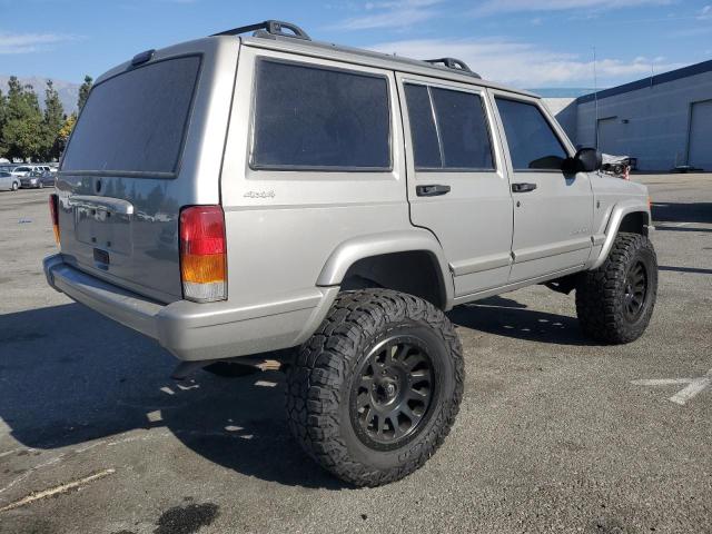 1J4FF48SX1L607281 - 2001 JEEP CHEROKEE SPORT SILVER photo 3