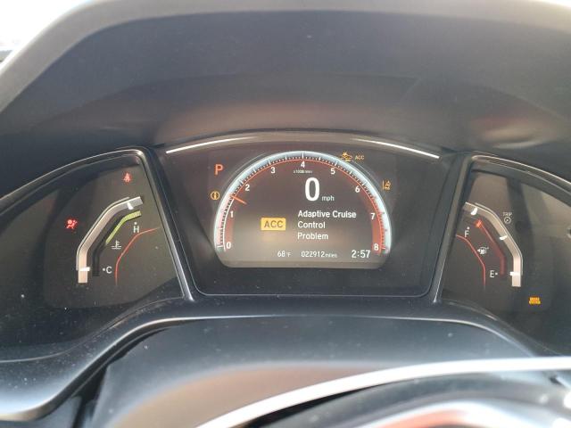 SHHFK7H90JU411125 - 2018 HONDA CIVIC SPORT TOURING WHITE photo 9