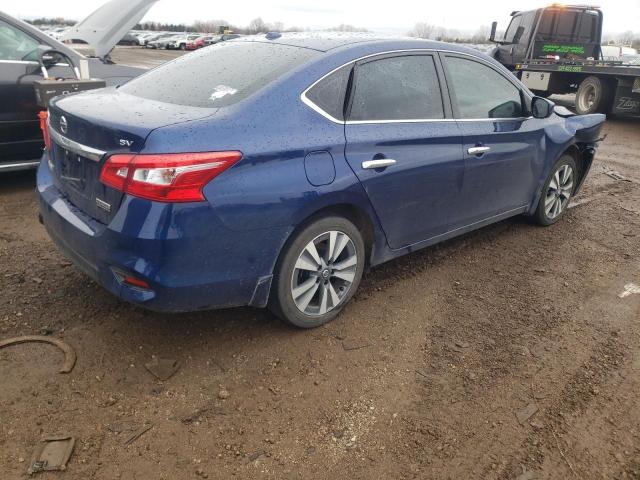 3N1AB7AP3KY442043 - 2019 NISSAN SENTRA S BLUE photo 3