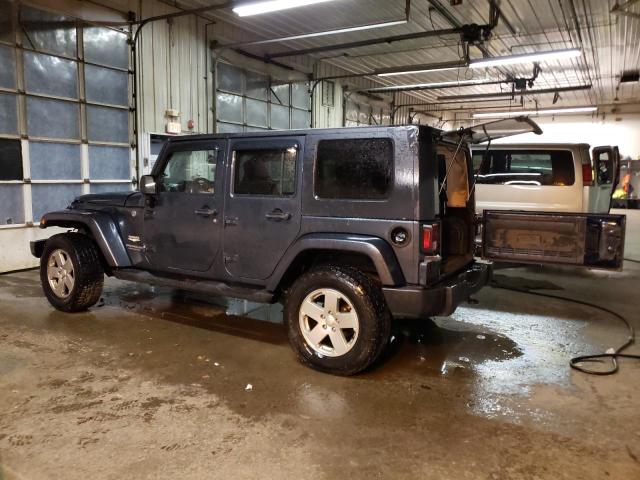 1J4GA59167L123227 - 2007 JEEP WRANGLER SAHARA GRAY photo 2