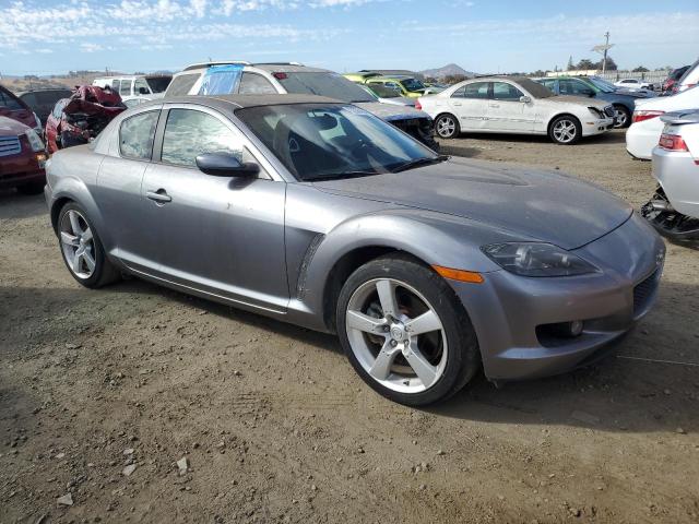 JM1FE17N240117619 - 2004 MAZDA RX8 GRAY photo 4