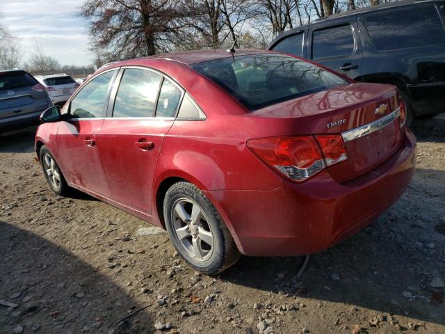 1G1PE5SC5C7115427 - 2012 CHEVROLET CRUZE LT RED photo 2