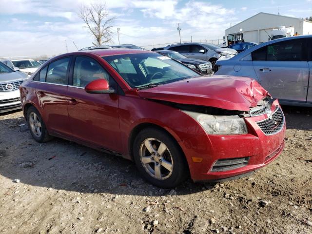 1G1PE5SC5C7115427 - 2012 CHEVROLET CRUZE LT RED photo 4