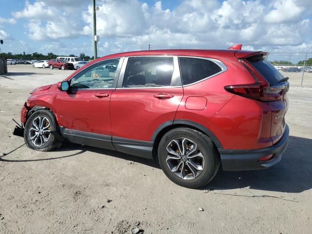 5J6RW1H57ML002953 - 2021 HONDA CR-V EX RED photo 2