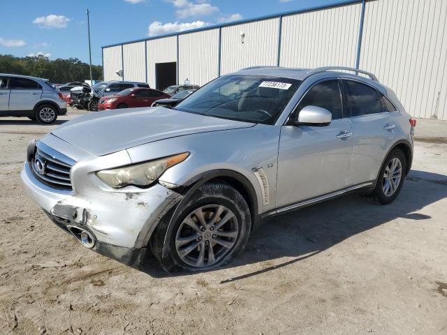 JN8CS1MU6GM130270 - 2016 INFINITI QX70 SILVER photo 1