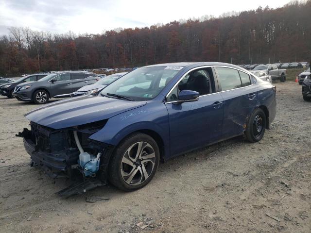 4S3BWAN66M3003984 - 2021 SUBARU LEGACY LIMITED BLUE photo 1