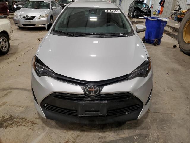 5YFBURHE3KP919369 - 2019 TOYOTA COROLLA L SILVER photo 5