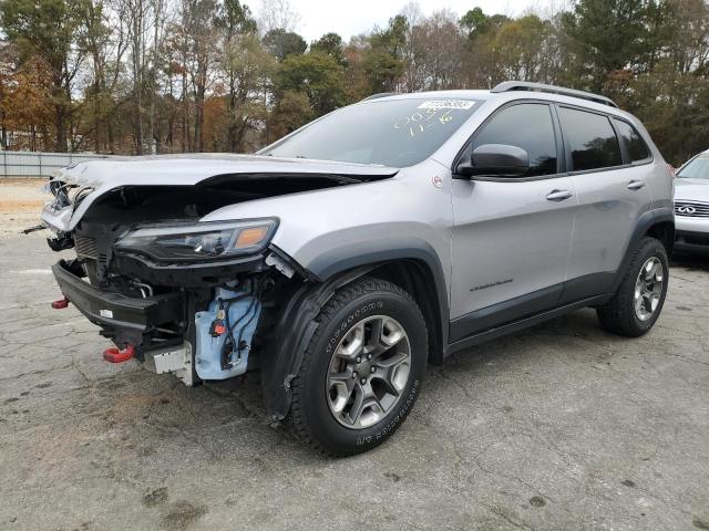 1C4PJMBX3KD460035 - 2019 JEEP CHEROKEE TRAILHAWK SILVER photo 1