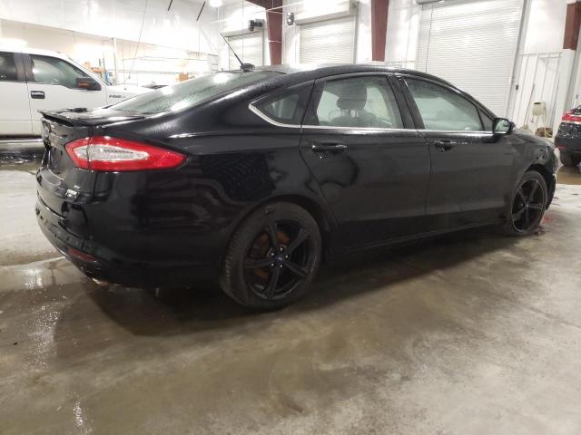 3FA6P0HD6GR224838 - 2016 FORD FUSION SE BLACK photo 3