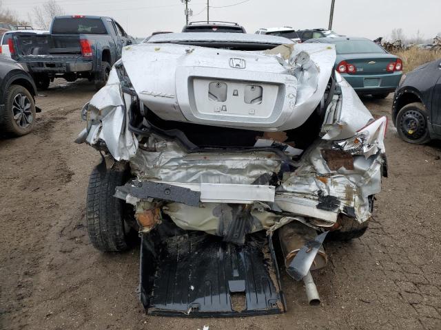 2HGFG12878H566583 - 2008 HONDA CIVIC EX SILVER photo 6