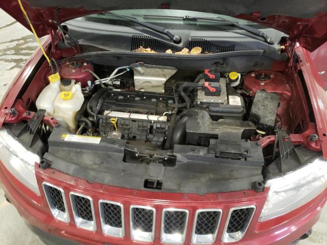 1C4NJCBA0CD559541 - 2012 JEEP COMPASS SPORT RED photo 11