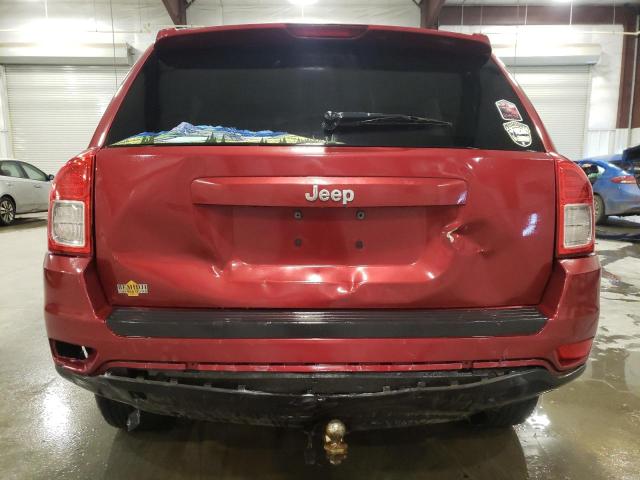 1C4NJCBA0CD559541 - 2012 JEEP COMPASS SPORT RED photo 6